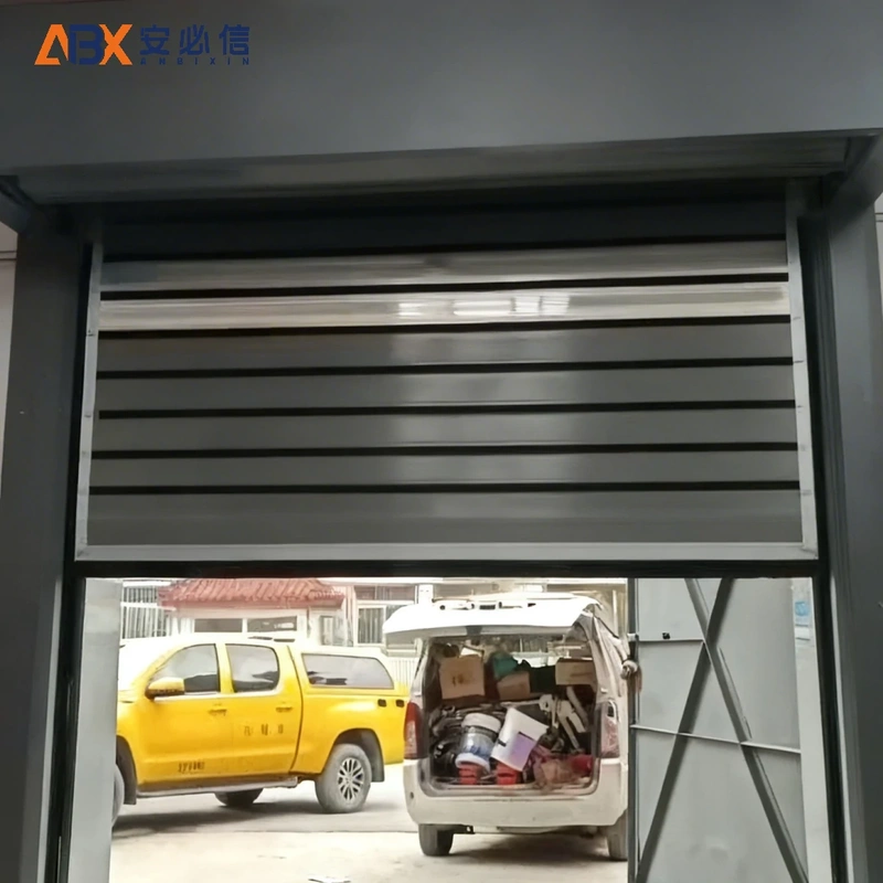 伊春市螺旋式快速门